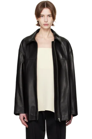 Nour Hammour Layne Sleek Leather Jacket