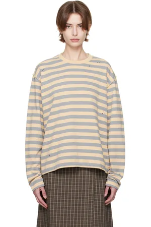 mfpen Off-White Wide Stripe Sweater
