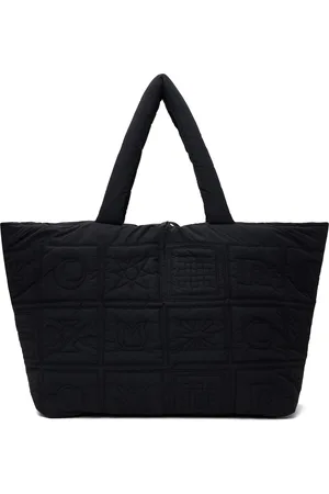 Nanushka Black Symbol Tote