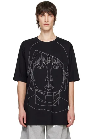 BLESS Black Stitched Starcut II T-shirt