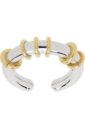 We11 Done & Gold Hoop Ring