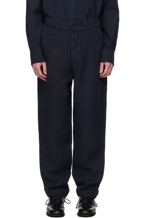 CASEY CASEY Navy Emery Trousers
