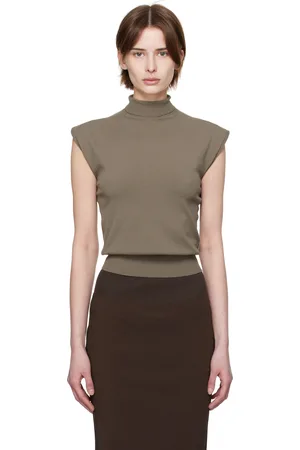 Rick Owens Gray Hollywood SL Turtleneck