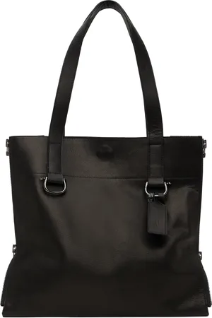 YOHJI YAMAMOTO Black Zipper Tote