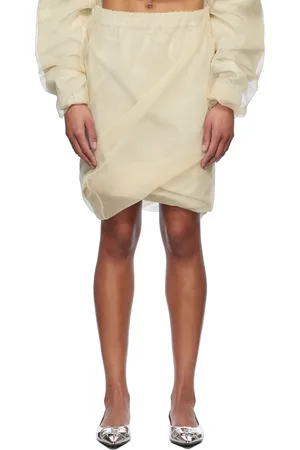 We11 Done Layered Mini Skirt
