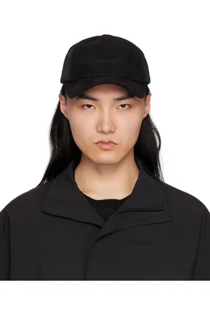 We11 Done Logo Embroidery Suede Cap