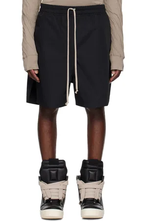 Rick Owens Black Hollywood Boxers Shorts