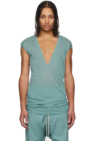 Rick Owens Blue Holywood Dylan T-shirt