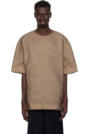 DRIES VAN NOTEN Brown Padded T-shirt