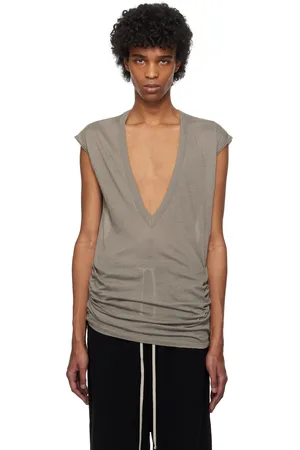 Rick Owens Gray Holywood Dylan T-shirt