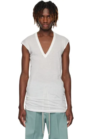 Rick Owens Off-White Hollywood Deep V SL T-shirt