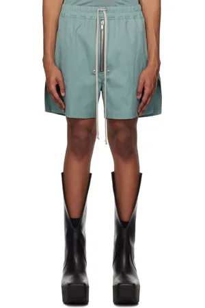Rick Owens Green Hollywood Bela Boxers Shorts