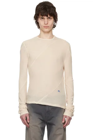 ECKHAUS LATTA Off-White Spiral Long Sleeve T-shirt