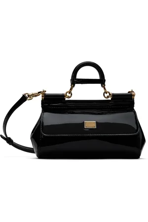 Dolce & Gabbana Black Small Sicily Bag