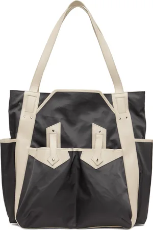 Kiko Kostadinov Gray & Off-White Inex Tote