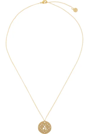 A.P.C. Gold Eloi Perforé Necklace