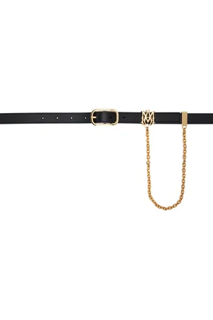 AMIRI Black MA Chain Belt
