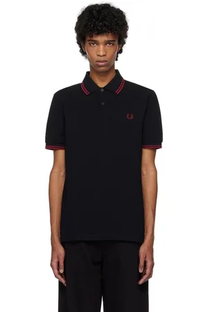 Fred Perry Black M3600 Polo