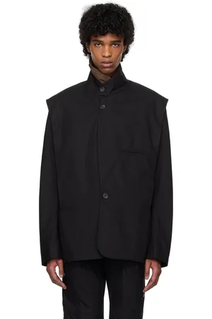 Kiko Kostadinov Black Navin K-Dart Blazer