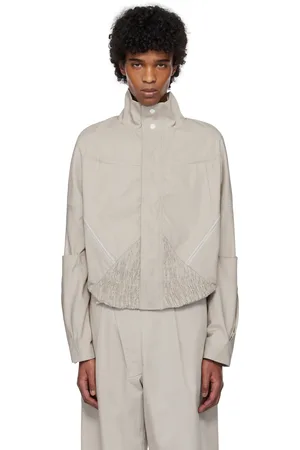 Kiko Kostadinov Off-White Zafar Cropped Jacket