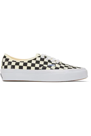 Vans Off-White & Black Authentic Reissue 44 Sneakers