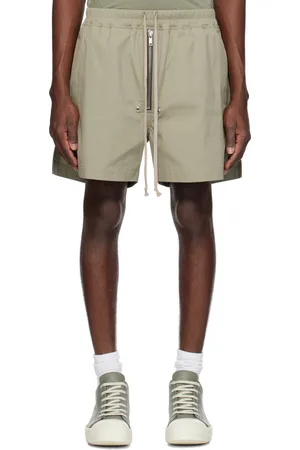 Rick Owens Green Hollywood Bela Boxers Shorts