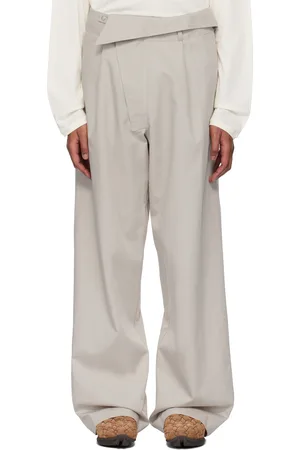 Kiko Kostadinov Off-White Navin Wide Trousers
