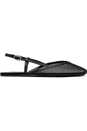 Ami Black Slingback Ballerina Flats
