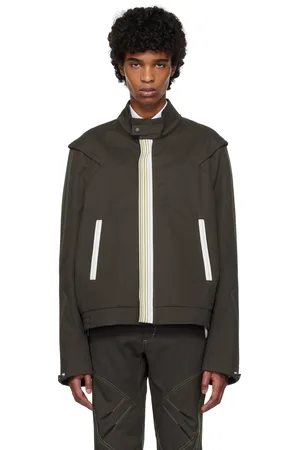 Kiko Kostadinov Brown Solix Jacket