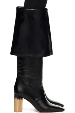 Chloé Black Georgia Heeled Tall Boots