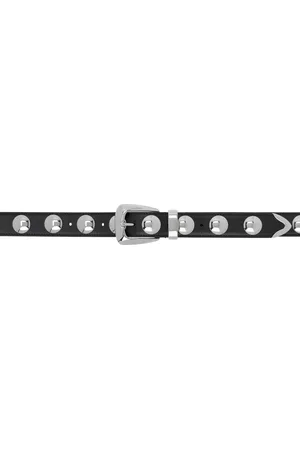 Khaite Black Benny With Studs Belt