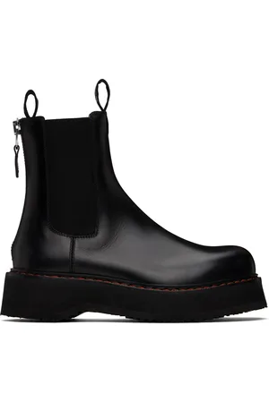 R13 Single Stack Chelsea Boots