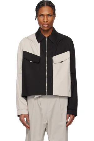 Kiko Kostadinov Tan & Black Alec K-Dart Jacket