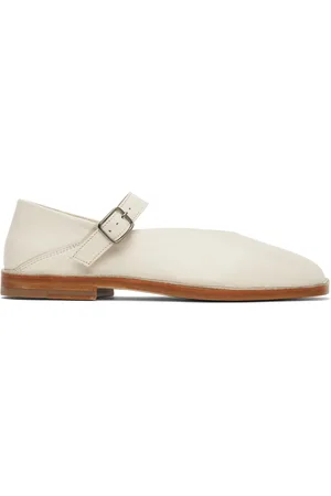LEMAIRE Off-White Ballerina Loafers