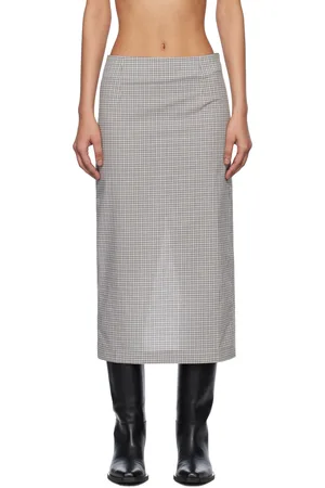 Gimaguas Black & White Chicago Midi Skirt