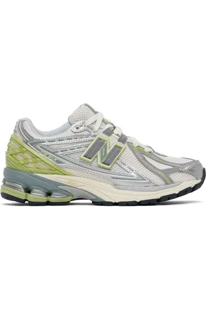 New Balance Off-White & Green 1906R Sneakers