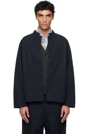 NANAMÍCA Band Collar Shirt Jacket