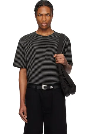 LEMAIRE Black Short Sleeve T-shirt