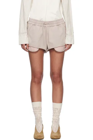 Acne Studios Gray Appliqué Shorts