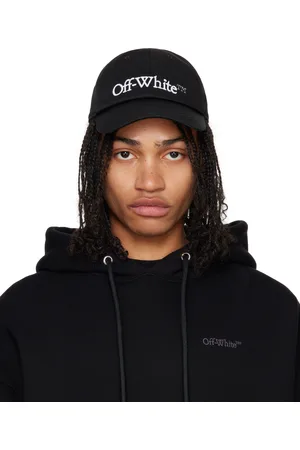 OFF-WHITE Black Drill Bookish Baseball Cap
