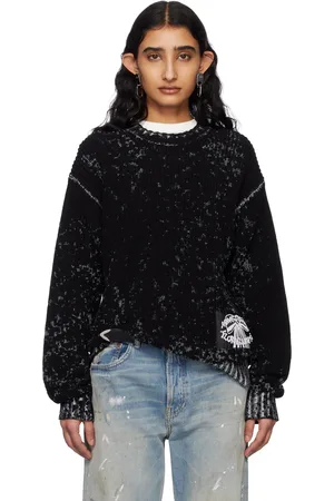 Acne Studios Black Crew Neck Sweater