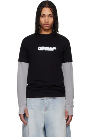 OFF-WHITE Black Spray Arrow T-shirt