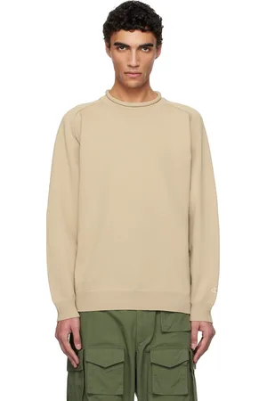 NANAMÍCA Beige 12G Crew Neck Sweater