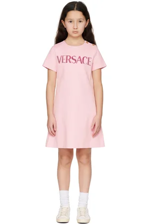 VERSACE Kids Pink Embellished 