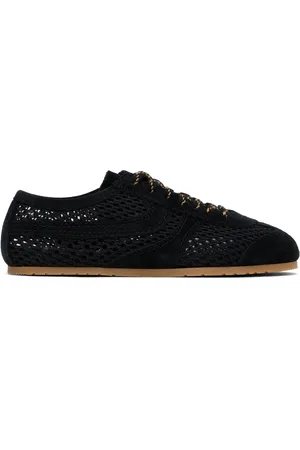 DRIES VAN NOTEN Black Suede Sneakers