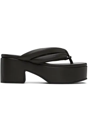 DRIES VAN NOTEN Brown Platform Sandals