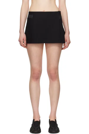 Hyein Seo Pleated Wrap Miniskirt