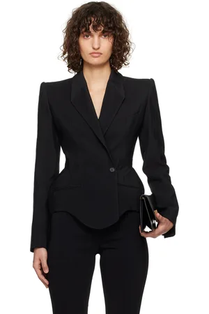 MUGLER Black Signature Blazer