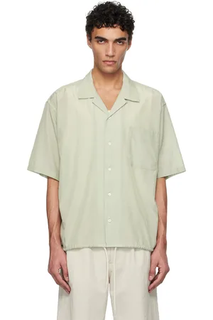 NANAMÍCA Green Open Collar S/S Shirt