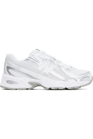 New Balance & Silver 740 Sneakers